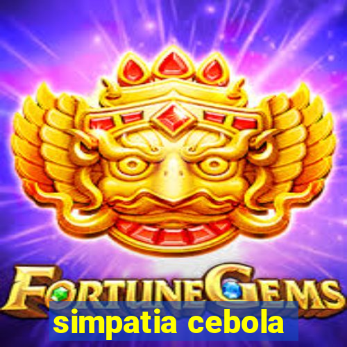 simpatia cebola